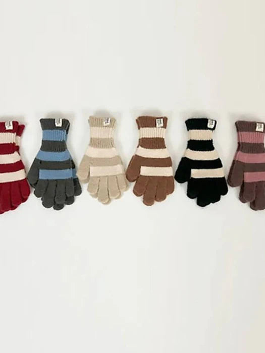 Little Foxx – Wide Striped Gloves