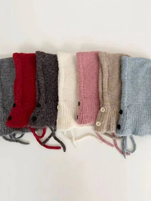 Little Foxx – Fluffy Button Balaclava