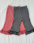 Little Foxx – Apple Check Bootcut Pants