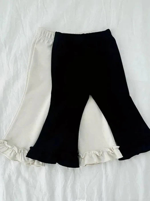 Little Foxx – Panda Fleece Bootcut Pants