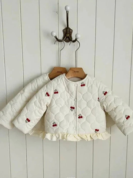 Little Foxx – Cherry Bonbon Padded Jacket