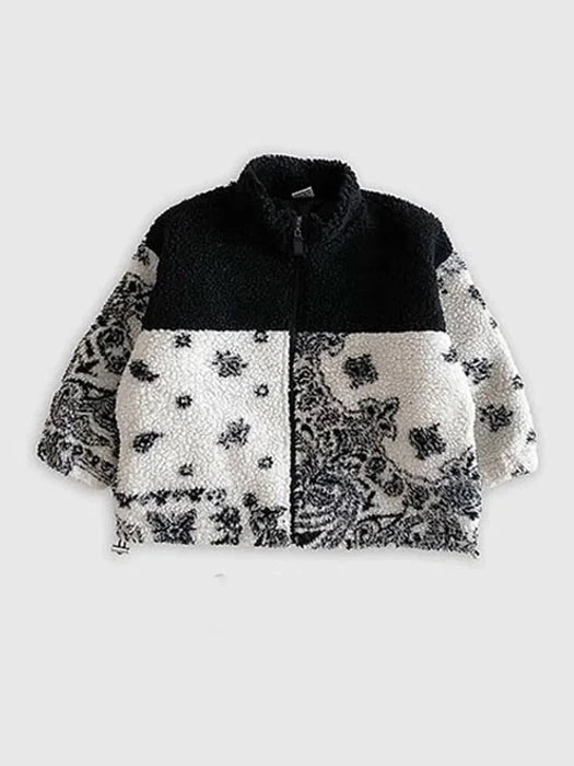 Little Foxx – Paisley Fleece Zip-up