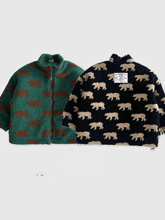 Little Foxx – Bear Tumble Fleece Zip-up