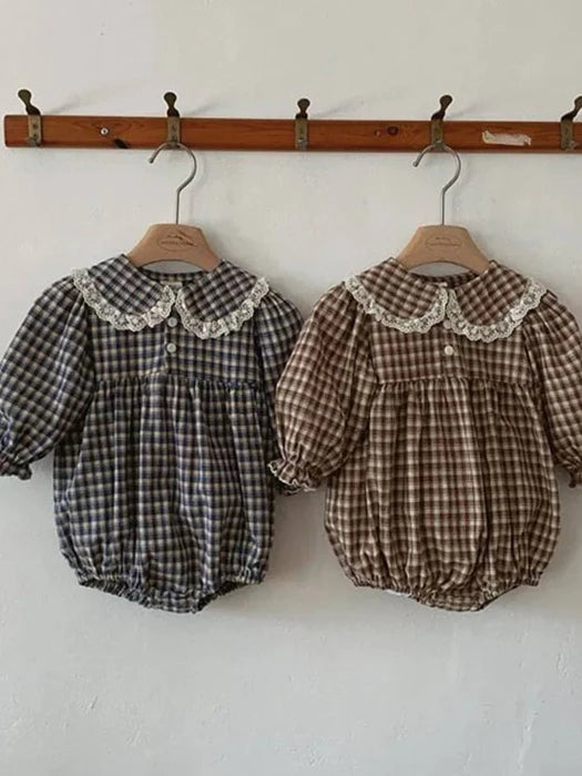Little Foxx – Lara Check Romper