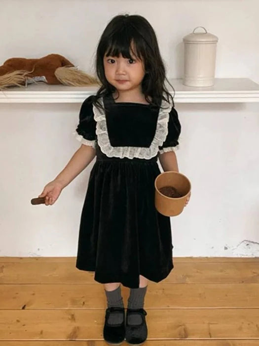 Little Foxx – Anna Velvet Dress