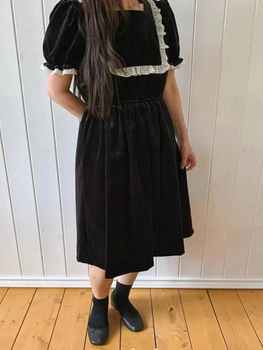 Little Foxx – Anna Velvet Dress Mom