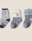 Little Foxx – Red Bear 3-Pack Socks Set