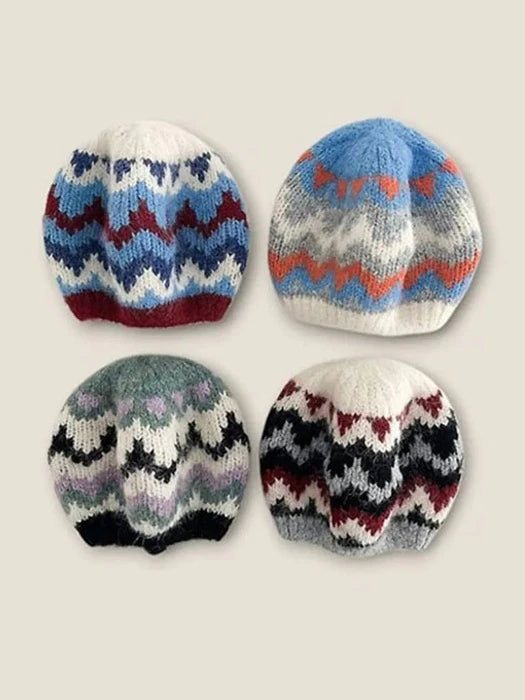 Little Foxx – Jacquard Knit Beret