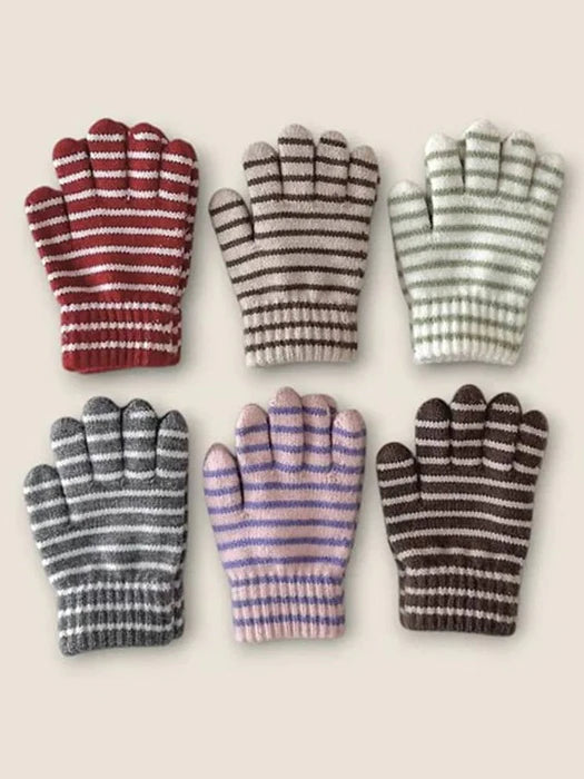 Little Foxx – Horizontal Striped Gloves