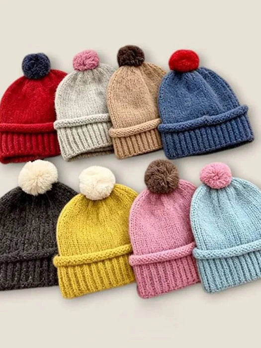 Little Foxx – Pompom Knit Hat