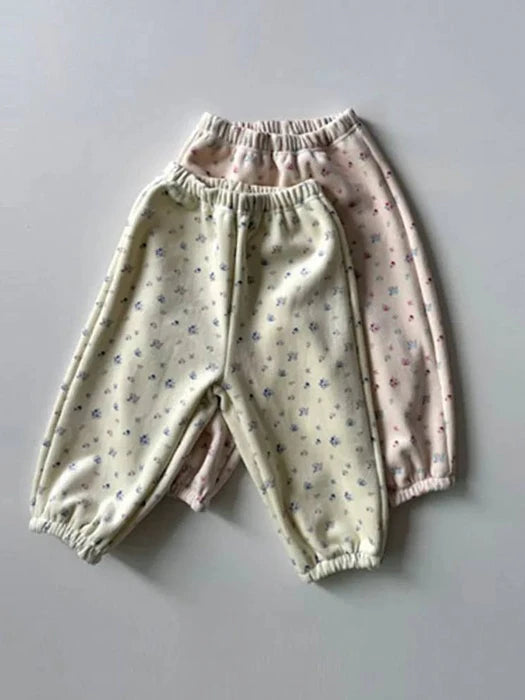 Little Foxx – Patterned Mink Jogger Pants
