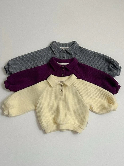 Little Foxx – Boy Collar Sweatshirt