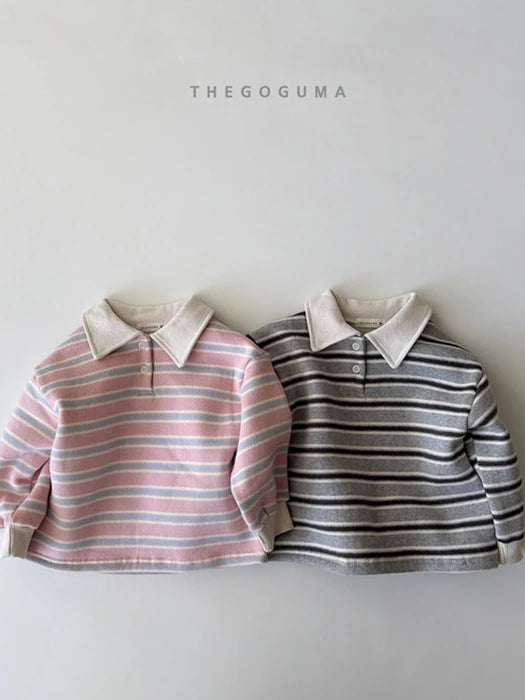 Little Foxx – Cotton Candy Fleeced Collar Tee