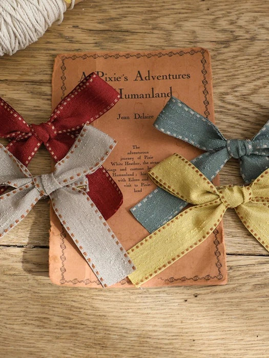 Little Foxx – Stitch Ribbon Hairpin