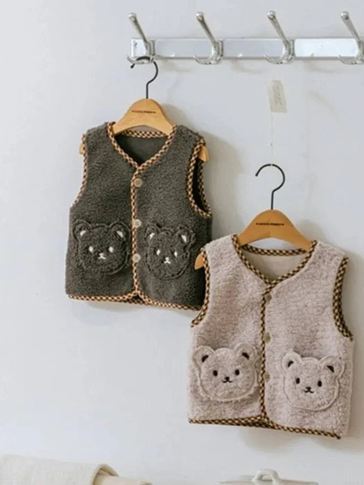 Little Foxx – Teddy Bear Pocket Vest