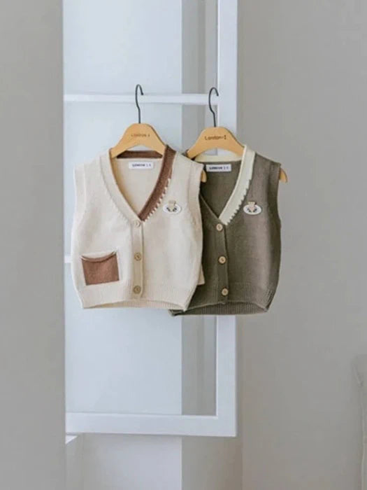 Little Foxx – Knit Pocket Vest