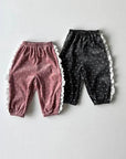 Little Foxx – Heart Lace Jogger Pants