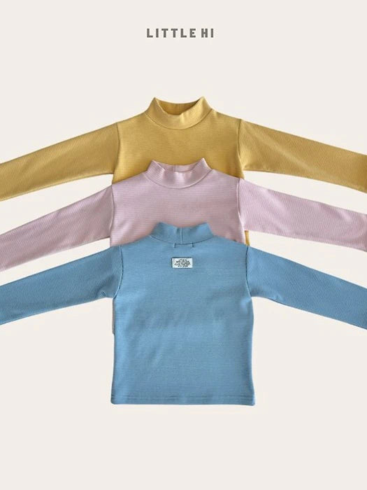 Little Foxx – Mellow Stripe Turtleneck Tee