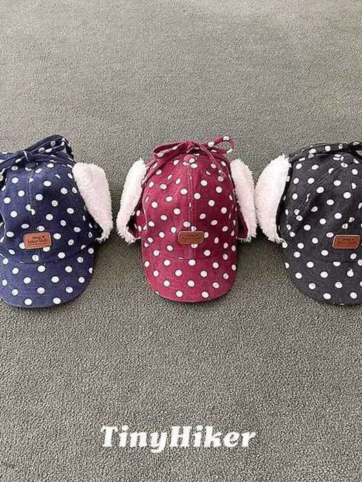 Little Foxx – Dot Ear Flap Cap