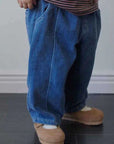 Little Foxx – Cozy Loose Denim Pants