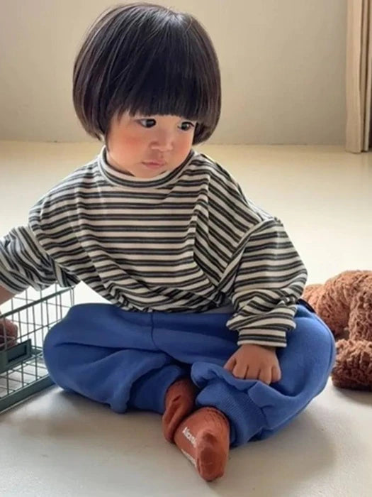 Cozy Striped Tee von Chip – T-Shirt für Kinder aus Korea