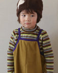 Bow Stripe Turtleneck Tee von Amber – T-Shirt für Kinder aus Korea