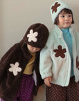 Mint Choco Fleece Zip-up von Amber – Jacke für Kinder aus Korea