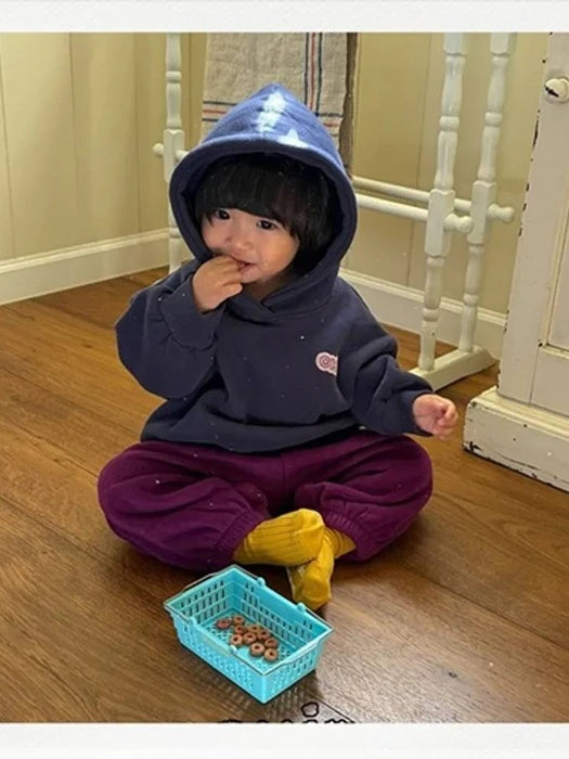 Embroidery Hooded Sweatshirt von Chip – Hoodie für Kinder aus Korea