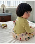 Striped Half Mock Neck Tee von Chip – T-Shirt für Kinder aus Korea