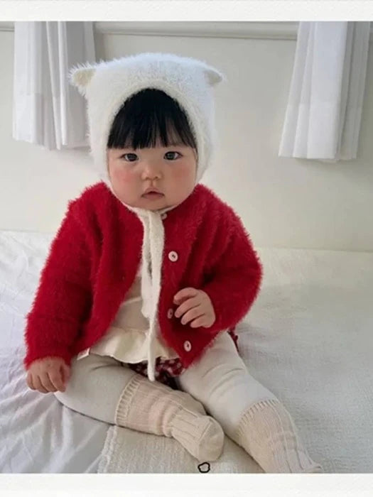 Latte Cardigan von Chip – Strickjacke für Kinder aus Korea