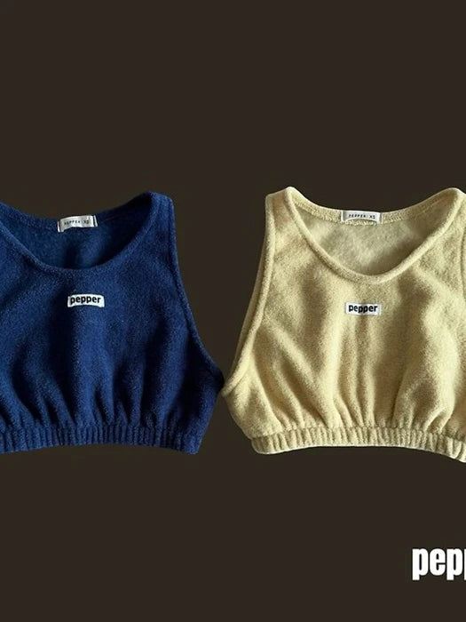 Pepper Terry Vest von Pepper – Jacke für Kinder aus Korea