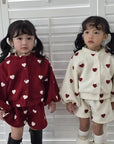 Heart Cardigan von Color – Strickjacke für Kinder aus Korea