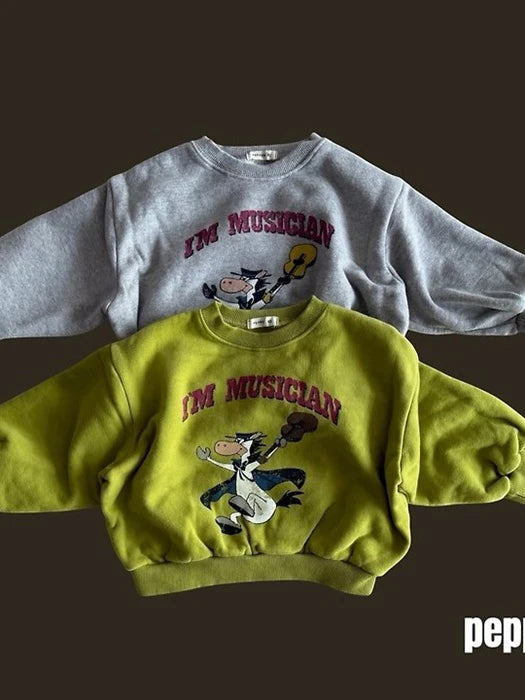 Musician Sweatshirt von Pepper – Sweatshirt für Kinder aus Korea