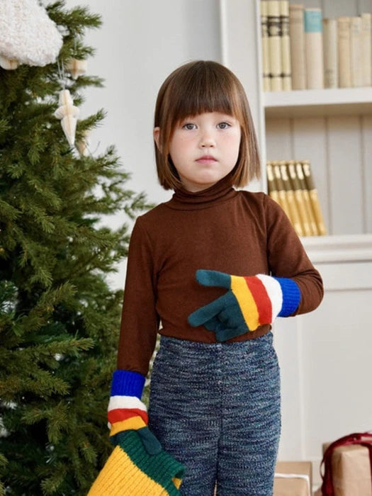 Wool Turtleneck von Ramijini – T-Shirt für Kinder aus Korea