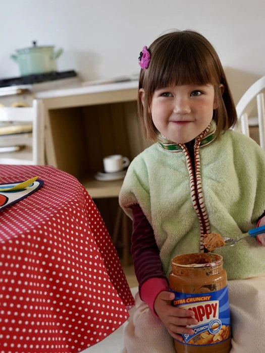 Melon Bread Vest von Ramijini – Jacke für Kinder aus Korea