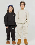 Paradise Top & Bottom Set (Fleece) von Ggomenge – Set für Kinder aus Korea