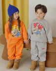 Bear Top & Bottom Set (Fleece) von Ggomenge – Set für Kinder aus Korea