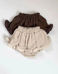 Off Frill Tiered Skirt von Mimi Market – Rock für Kinder aus Korea