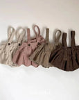 Corduroy Tiered Skirt von Mimi Market – Rock für Kinder aus Korea