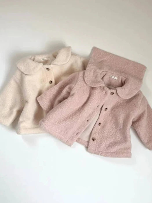 Wool Sailor Coat von Mimi Market – Jacke für Kinder aus Korea