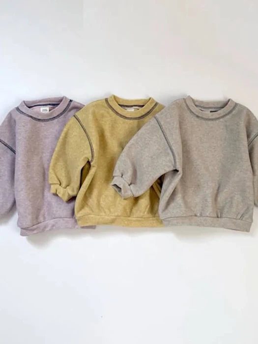 Mink Terry Sweatshirt von Mimi Market – Sweatshirt für Kinder aus Korea