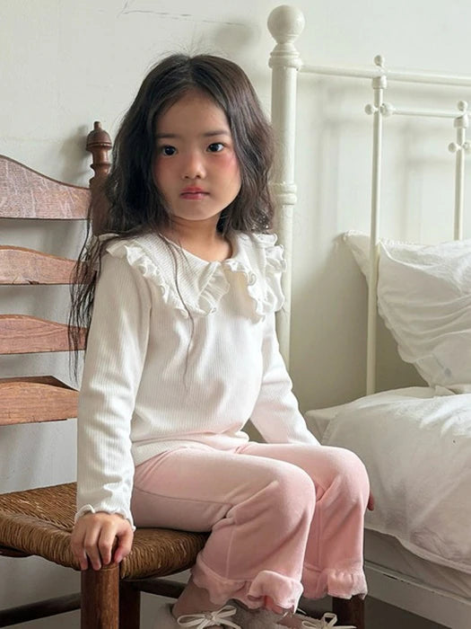Little Foxx – Mariel Collar Tee