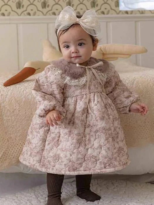 bebe Merry Lulu Padded Dress von Oren – Kleid für Kinder aus Korea