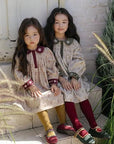 Camilla Color Block Dress von Oren – Kleid für Kinder aus Korea