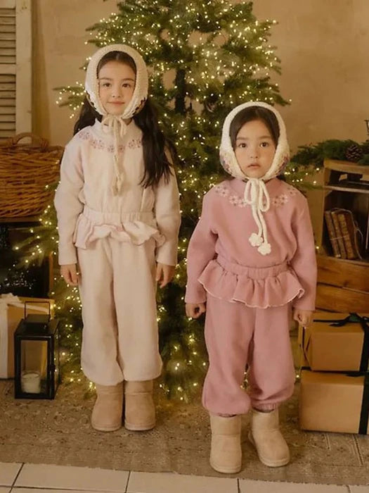Ambre Frill Top & Bottom Set von Oren – Set für Kinder aus Korea