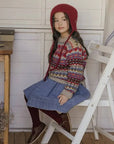 Adeline Multi Wool Knit von Oren – T-Shirt für Kinder aus Korea