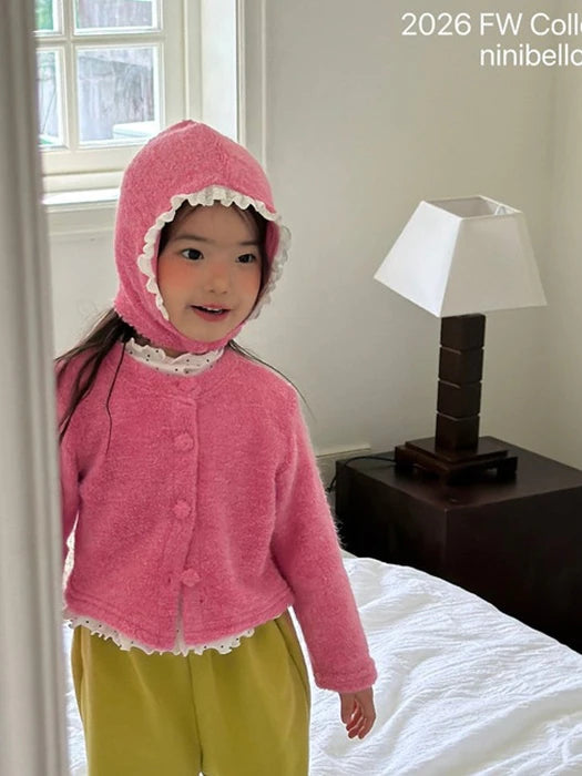 Star Candy Cardigan von Ninibello – Strickjacke für Kinder aus Korea