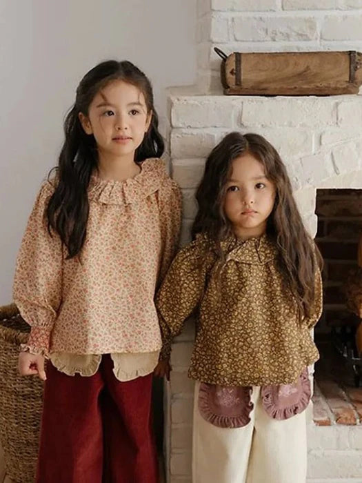 Rivka Frill Blouse von Oren – Hemd für Kinder aus Korea