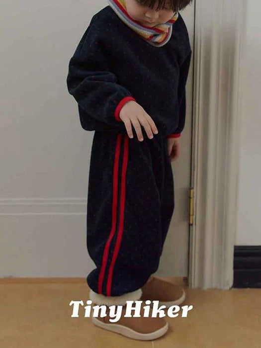 Little Foxx – Petit Dot Fleeced Pants