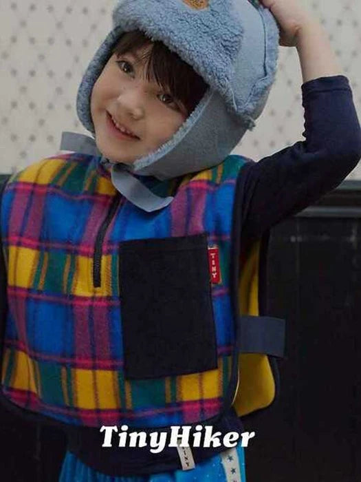 Little Foxx – Soft Check Vest